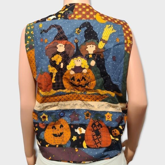Hand-crafted Halloween Vest - Picture 4 of 11